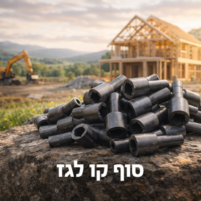 אטמי סוף צינור גומי