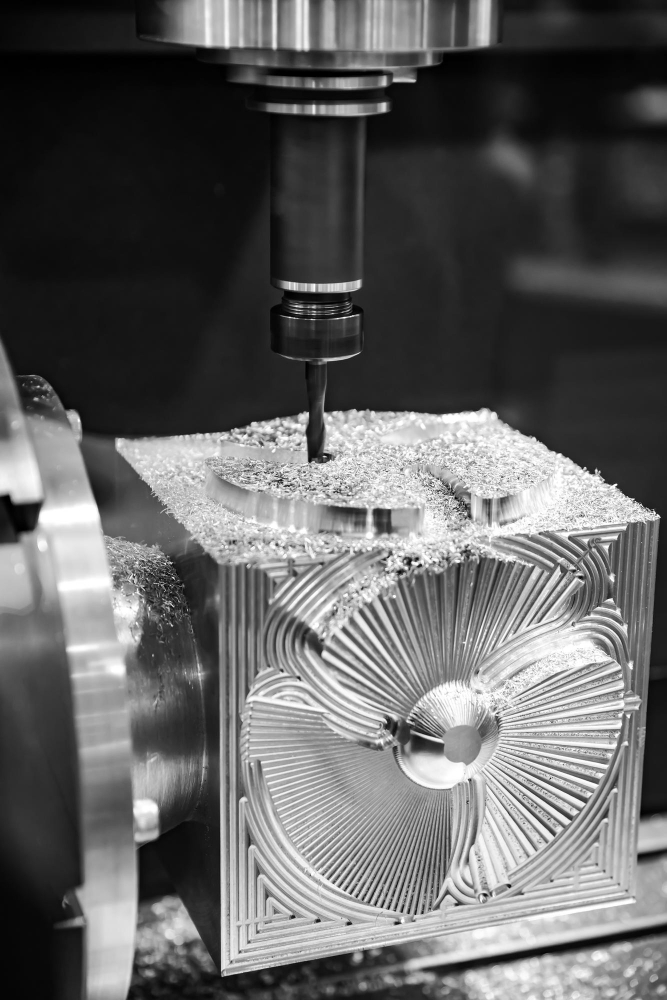 חריטה משולבת כרסום