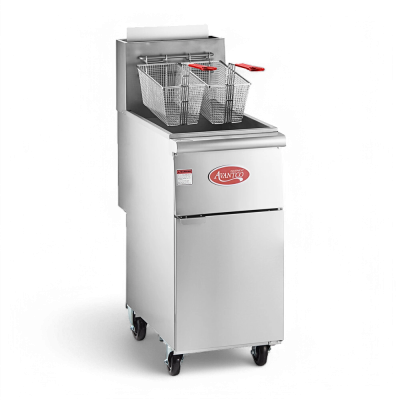 צ'יפסר גז 4 מבערים 18 ל' 76x40